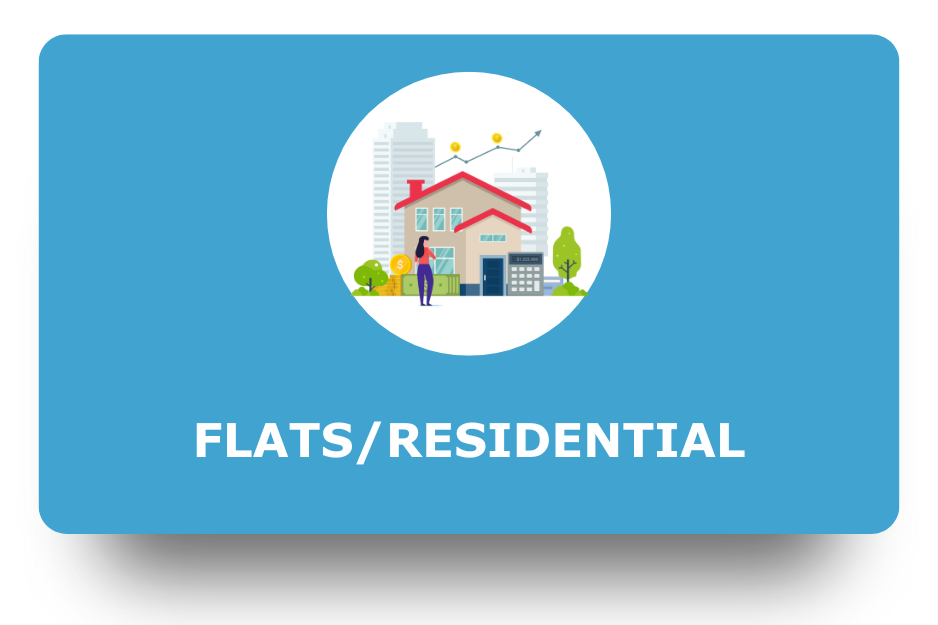 best real estate broker helps to find flats/Residential requirements